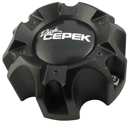 Black Center Cap Plastic