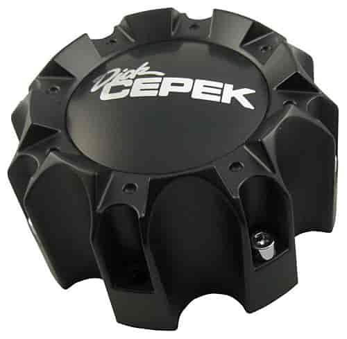 Black Center Cap Plastic