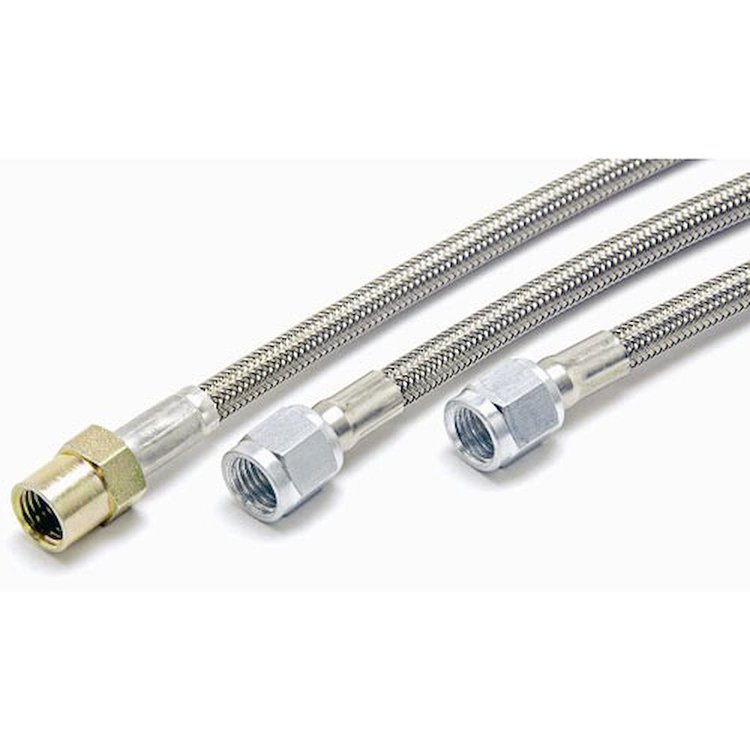 Stainless Steel Braided Hose Line Chevy Camaro