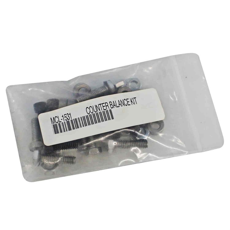 KIT COUNTERWEIGHT DRAG RACING -ALM/STL NUTS / BLTS