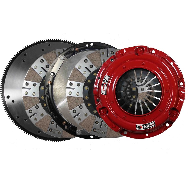800 HP Twin-Disc Clutch Kit with Steel Flywheel for 2005-2017 Ford Mustang 4.6L/5.0L