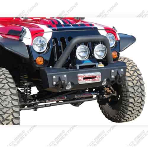 Stubby Front Bumper 2007-16 Jeep Wrangler JK