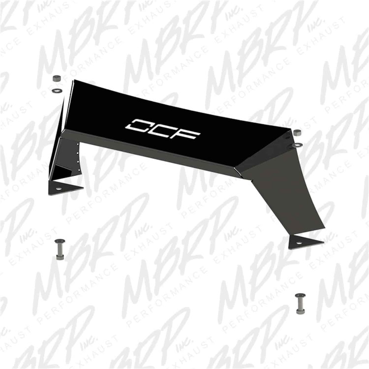 Formed Front Light Bar Mounts perfectly to Off Camber Fabrications front bumpers
