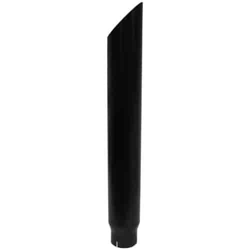 Black Finish Smokers Stacks 36" Long
