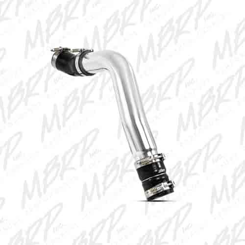 3 Intercooler Pipe - Passenger Side polished aluminum