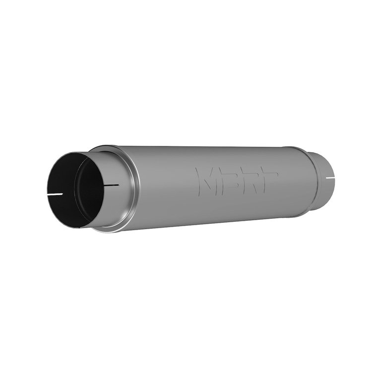 Universal High Flow Muffler Inlet/Outlet: 5"
