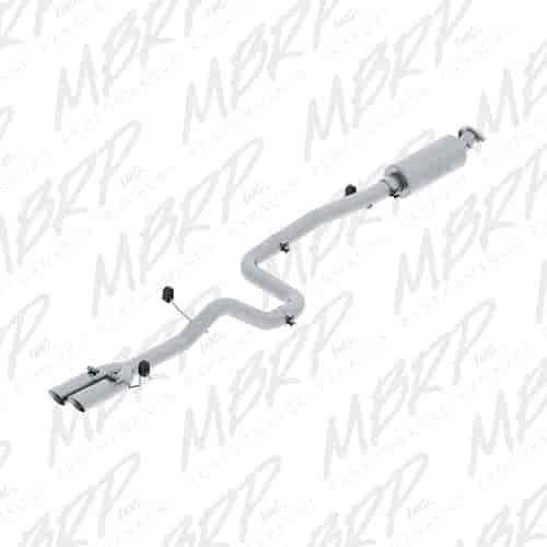 3 Cat Back Dual Outlet T304