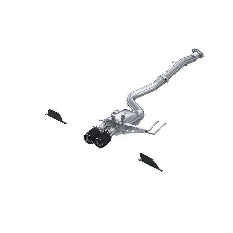 S43033CF Armor Pro Cat Back Exhaust System Fits Select Toyota GR Corolla 1.6L