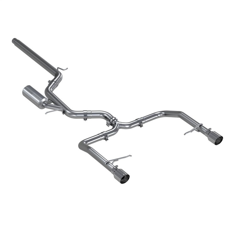S4608304 Cat-Back Exhaust System 3 in., Dual Split Rear Exit, For 2019-2019 Volkswagen Jetta