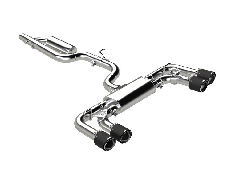 S46133CF Armor Pro Cat Back Exhaust System Fits Select Volkswagen Golf R (MK8) 2.0L