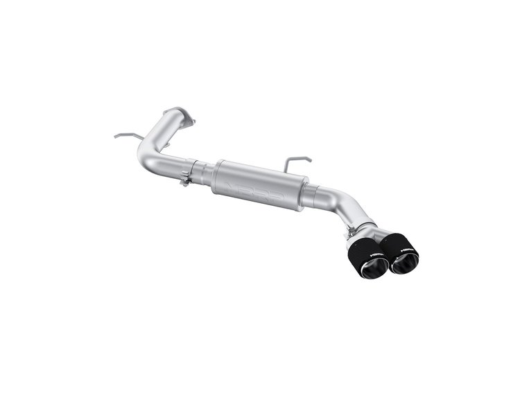 S47123CF Axle-Back Exhaust System 3 in., Rear Exit, Carbon Fiber Fits Select Hyundai Elantra