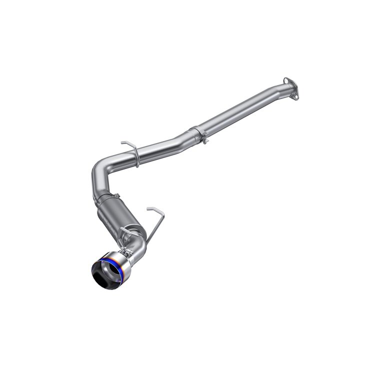 S48063BE Cat-Back Exhaust System 3 in., Rear Exit, with, Burnt End Fits Select Toyota 86, GR86, Scion FR-S, Subaru BRZ