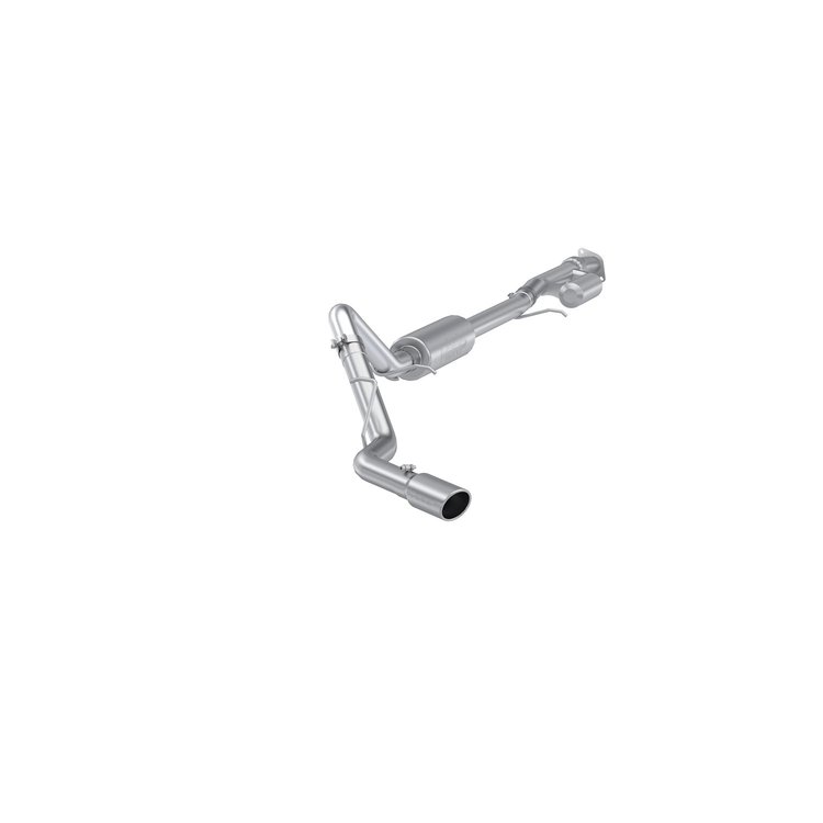 S5019AL Cat-Back Exhaust System 3 in., Side Exit, Fits Select GM 2500, 3500 Trucks and Vans