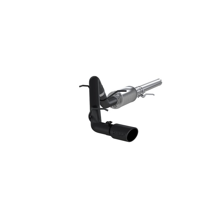 3" CATBACK SIDE EXIT BLK