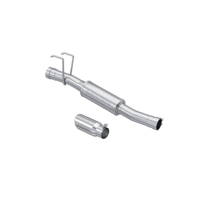 S5101409 Muffler Replacement 3 in. Inlet, 4 in. OD Tip Fits Select Dodge Ram