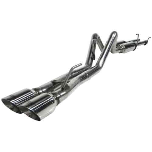 Sport Truck Exhaust System Cat Back Dual Rear One Side Dodge Ram SRT10 8.3L SC/SB