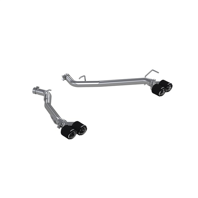 S52033CF Axle-Back Exhaust System 2.5 in., Dual Rear Exit, Carbon Fiber Fits Select Lincoln Aviator, Ford Explorer