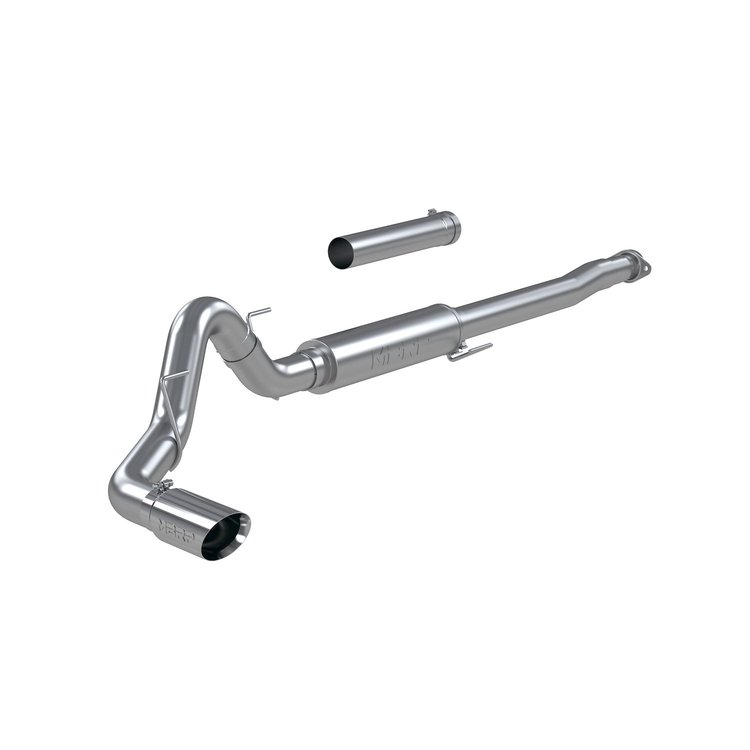 S5209304 Cat-Back Exhaust System 4 in. Side Exit, Race Version Fits Select Ford F-150