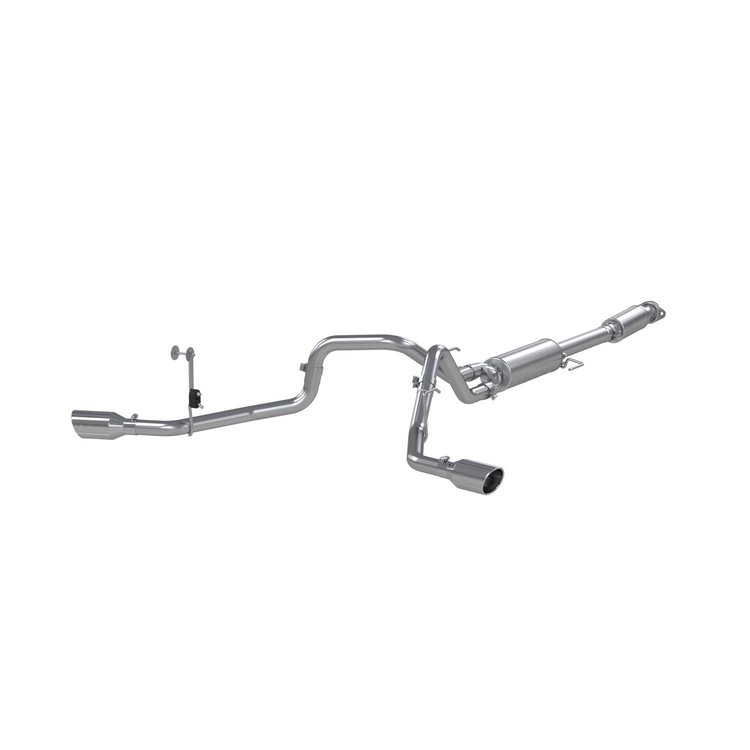 S5213409 Cat-Back Exhaust System 3 in., 2.5 in. Dual Split Side Exit, Fits Select Ford F-150