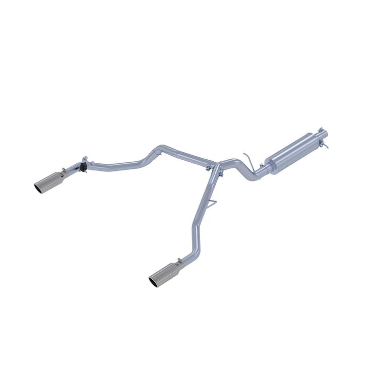 S5223304 Cat-Back Exhaust System 3 in., 2.5 in. Dual Split Rear Exit, Fits Select Ford Ranger
