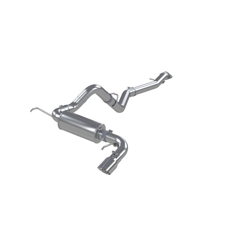 S5235AL Cat-Back Exhaust System 3 in., Rear Exit, Fits Select Ford Bronco