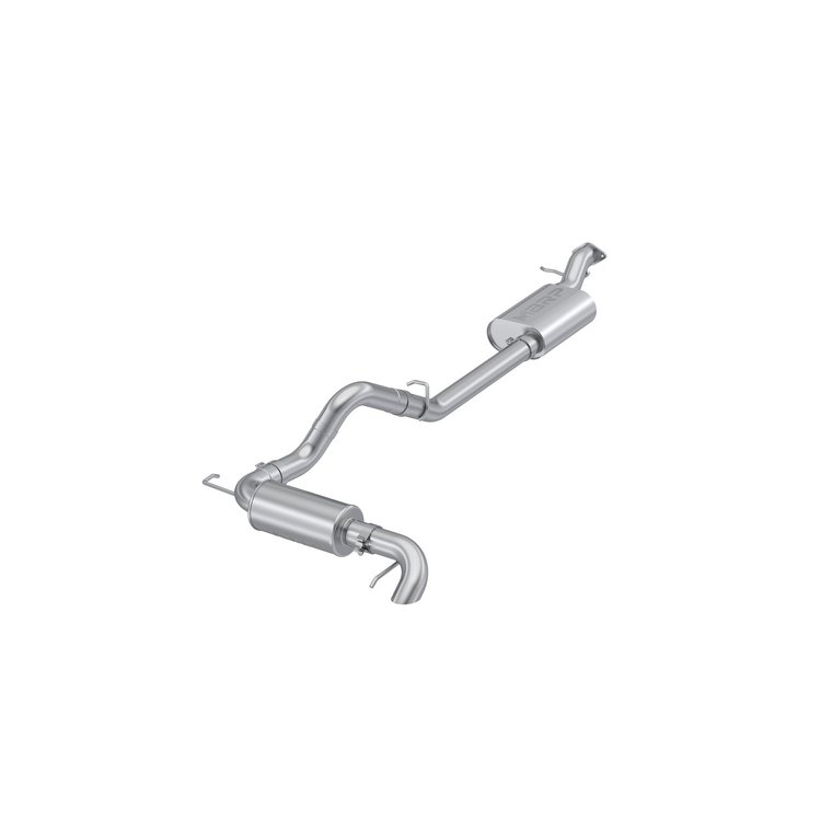 S5245304 Cat-Back Exhaust System 3 in., Rear Exit, High Clearance Fits Select Ford Bronco