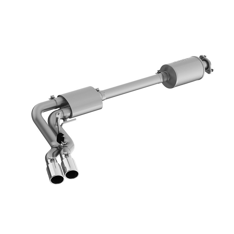 3" CAT BACK DUAL T409