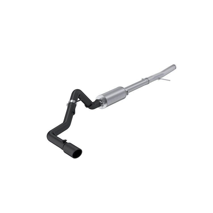 S5269BLK Cat-Back Exhaust System 3 in., Side Exit,, Black Fits Select Ford Ranger