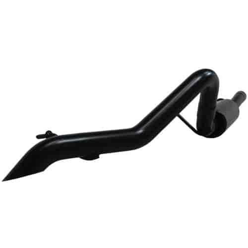 Black Series Street Exhaust System 2007-2011 Jeep Wrangler JK 2Door 3.8L