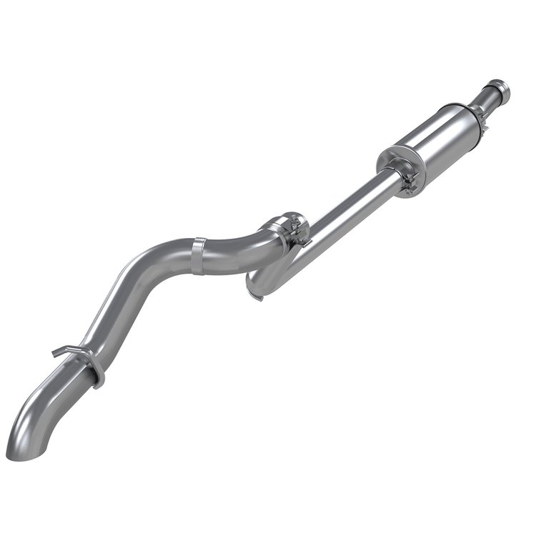 S5533AL Cat-Back Exhaust System 2.5 in. Rear Exit, High Clearance Fits Select Jeep Wrangler