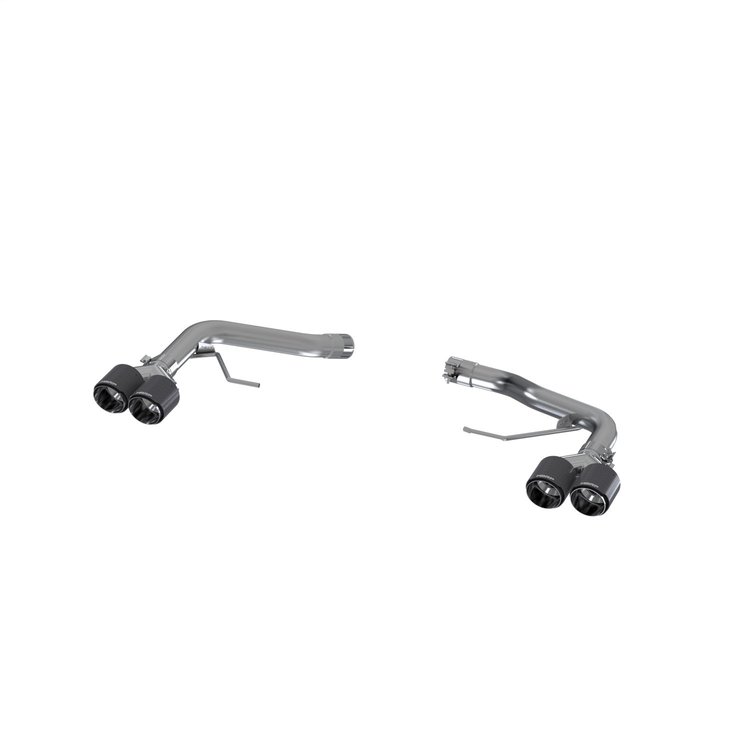 S56023CF Axle-Back Exhaust System 2.5 in., Dual Rear Exit, Muffler Bypass., Carbon Fiber For 2015-2022 Porsche Macan