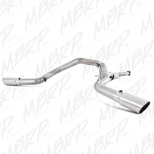 Diesel Exhaust System Cat Back Cool Duals Chev/GMC 2500/3500 Duramax EC/CC