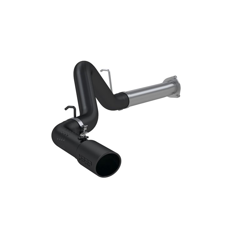 Black Series Aluminized Exhaust System 2007-10 Silverado/Sierra 2500/3500 Duramax
