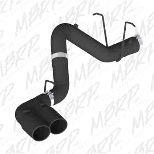 4" FILTER BACK DUAL BLACK