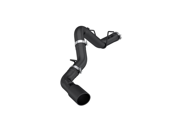 S6059BLK Filter-Back Exhaust System 4 in. Single Side Exit, Black Fits Select GM 2500, 3500 Trucks and Vans
