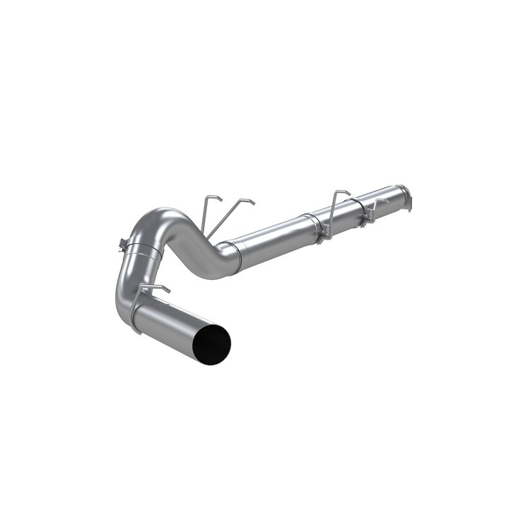 S62260PLM Cat-Back Exhaust System 5 in., Single Side Exit For 2004-2006 Ford F-250, F-350