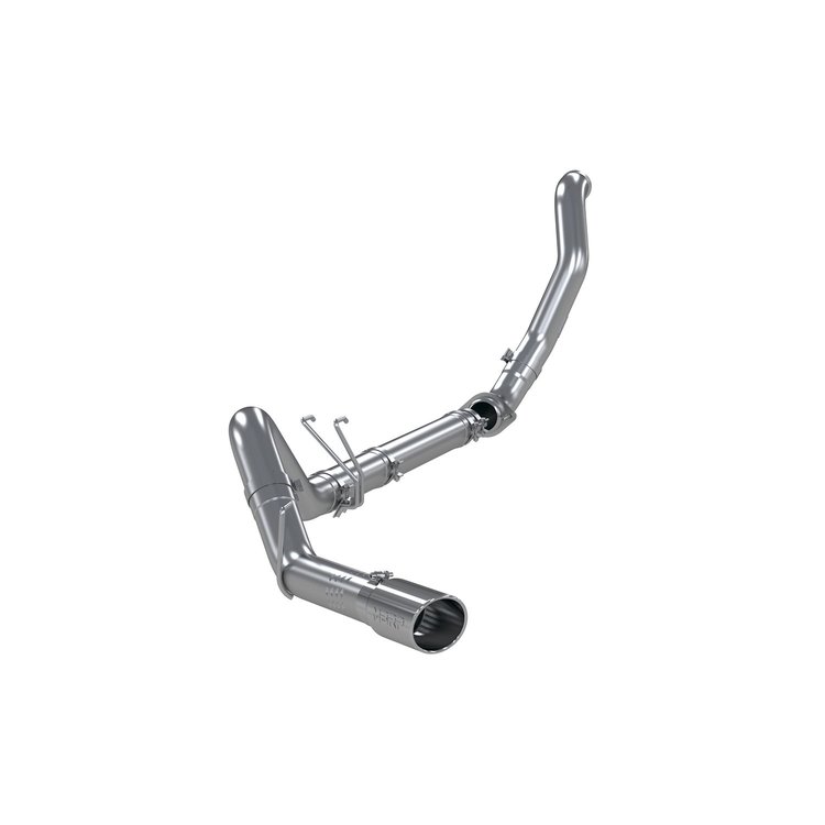 4 Filter Back Single Side Exit AL + Down Pipe