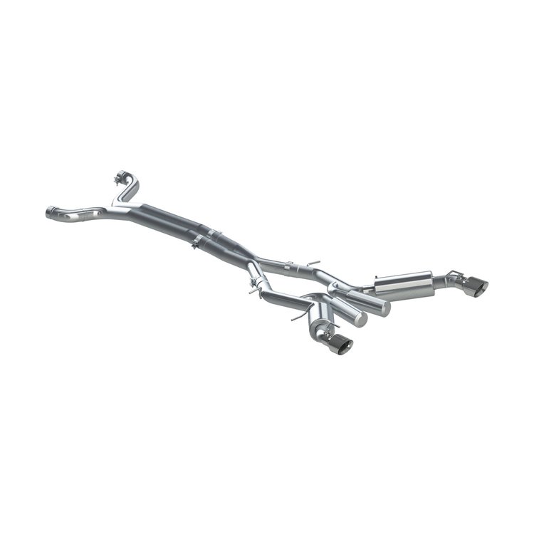 S7035409 Cat-Back Exhaust System 3 in., Dual Mufflerdual Split Rear Exit, For 2024-2016 Chevy Camaro