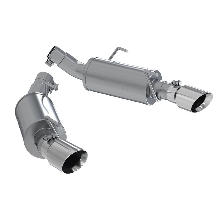 Axle-Back Exhaust System 2005-2010 Ford Mustang GT