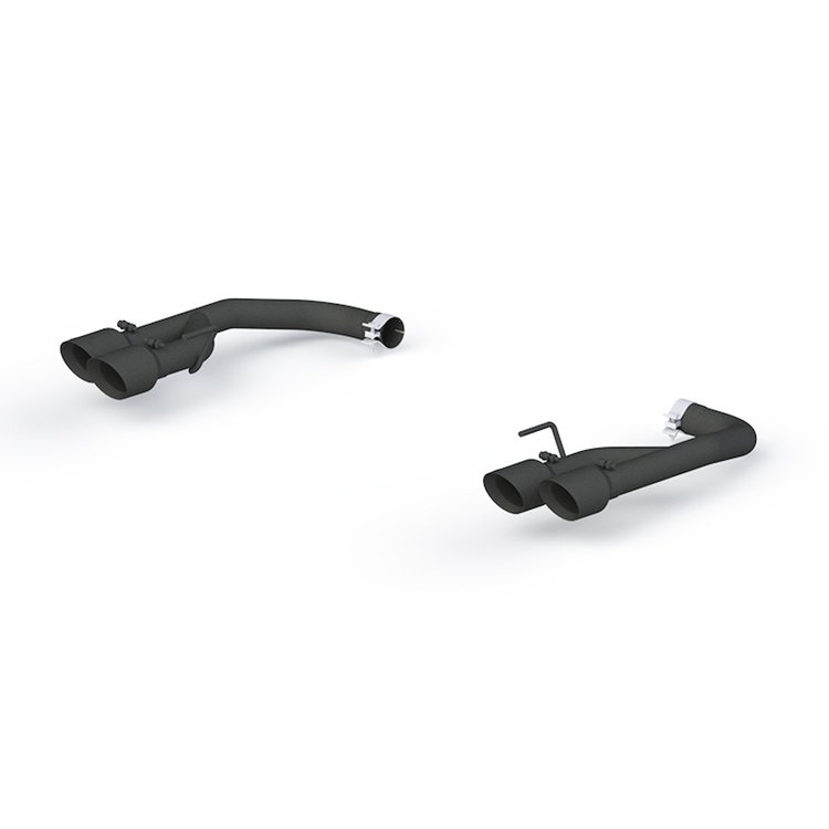 2.5" AXLE BACK QUAD BLACK