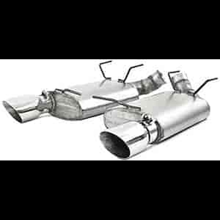 Axle-Back Exhaust System 2011-2012 Ford Mustang GT