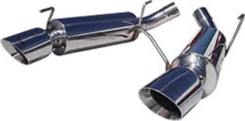 Axle-Back Exhaust System 2011-2014 Ford Mustang