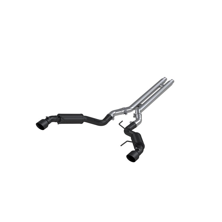 Black Series Race Cat-Back Exhaust System 2015-2016 Ford Mustang GT 5.0L