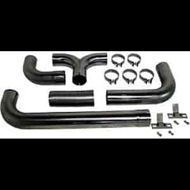 XP Series T409 Stainless Smoker Stack System 2004.5-2012 Dodge Ram 2500/3500 for Cummins 6.7L