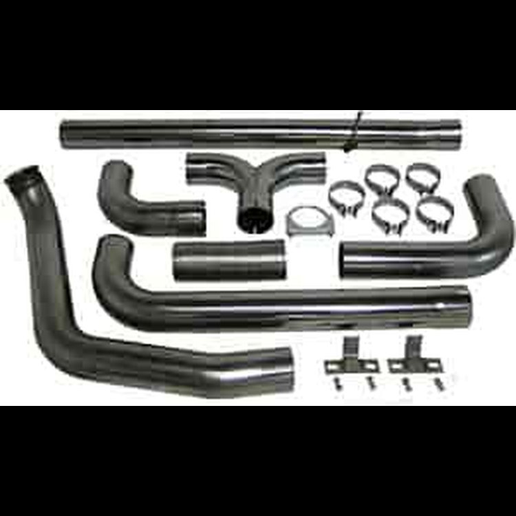 XP Series T409 Stainless Smoker Stack System 1999-2003 Ford F-250/350/450/550 Powerstroke 7.3L
