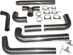 XP Series T409 Stainless Smoker Stack System 2003-2007 Ford F-250/350 Powerstroke 6.0L