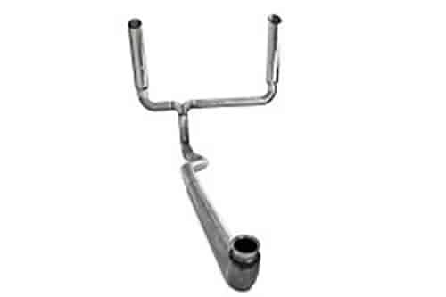 Installer Series Aluminized Smoker Stack System 2001-2007 GM Silverado/Sierra 2500/3500 Duramax 6.6L