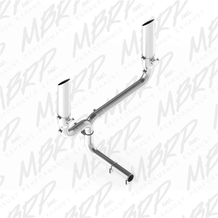 XP Series T409 Stainless Smoker Stack System 2004.5-2012 Dodge Ram 2500/3500 for Cummins 6.7L