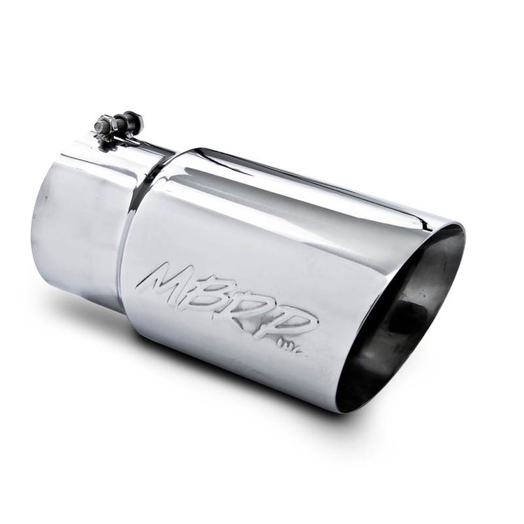 Exhaust Tip Angled Dual Wall