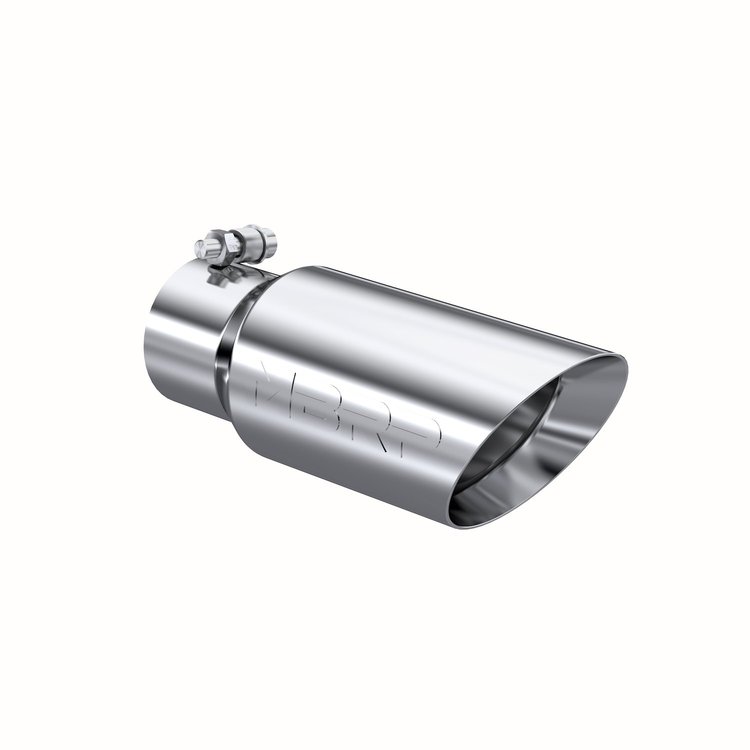 Exhaust Tip Dual Wall Angled End